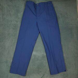 Tourney Gore-Tex Pants Mens Large Blue Golf Rain Waterproof Windproof Ankle Zip